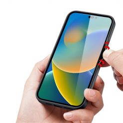 Lacné Kryty | Zadný kryt Dux Ducis Fino červený – Apple iPhone 14 Pro | Lacné Kryty