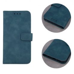 Lacné Kryty | Knižkové puzdro Smart Velvet zelené – Apple iPhone 14 Pro | Lacné Kryty