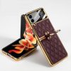 Lacné Kryty | Kryt GKK Fashion Case bledozelený – Samsung Galaxy Z Flip 4 | Lacné Kryty