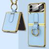 Lacné Kryty | Kryt GKK Fashion Case bledozelený – Samsung Galaxy Z Flip 4 | Lacné Kryty