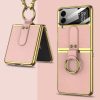 Lacné Kryty | Kryt Rhombus čierny – Samsung Galaxy Z Flip 4 | Lacné Kryty