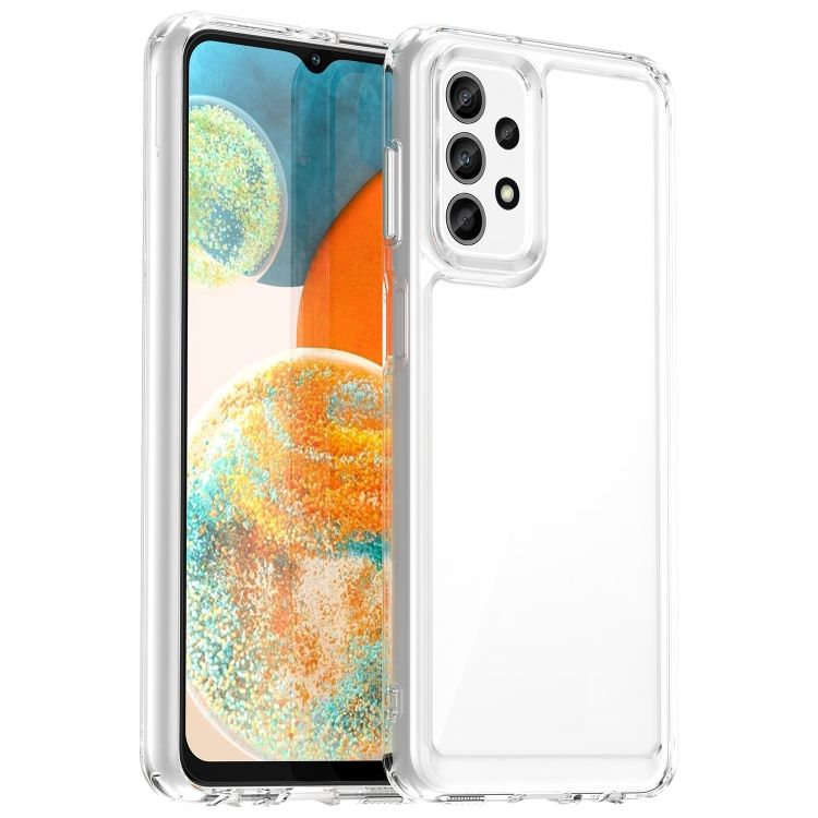 Ochranný kryt Colorful Acrylic case transparentný – Samsung Galaxy A23 5G