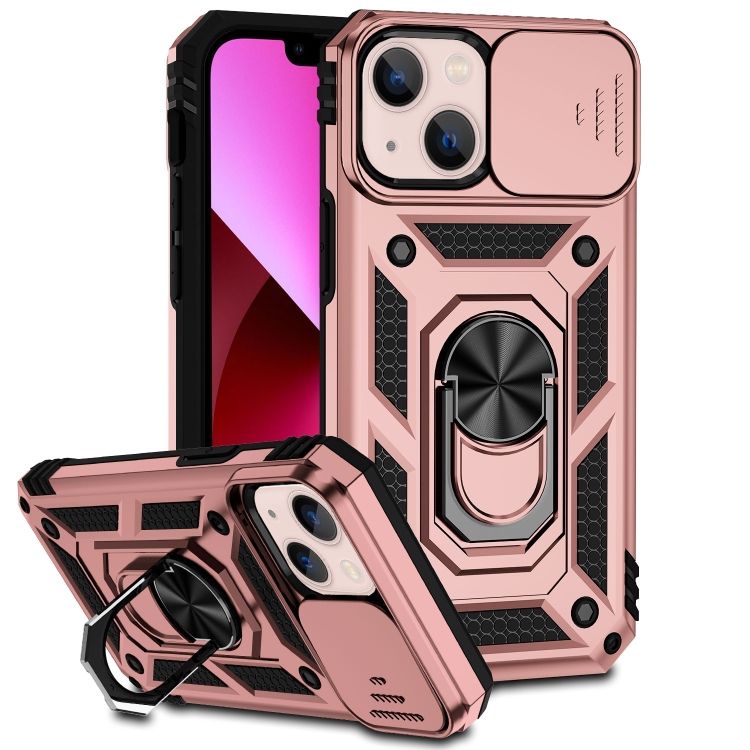 Odolný kryt CamCover Armor ružový – Apple iPhone 14 Plus
