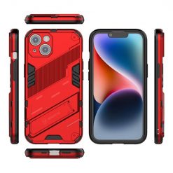 Odolný Kryt Punk armor case červený – Apple iPhone 14 | Lacné Kryty Lacné Kryty | Odolný Kryt Punk armor case červený – Apple iPhone 14 | Lacné Kryty