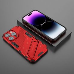 Odolný Kryt Punk armor case červený – Apple iPhone 14 Pro | Lacné Kryty Lacné Kryty | Odolný Kryt Punk armor case červený – Apple iPhone 14 Pro | Lacné Kryty