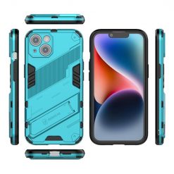 Lacné Kryty | Odolný Kryt Punk armor case modrý – Apple iPhone 14 Plus | Lacné Kryty