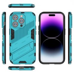 Lacné Kryty | Odolný Kryt Punk armor case modrý – Apple iPhone 14 Pro Max | Lacné Kryty