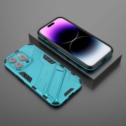 Lacné Kryty | Odolný Kryt Punk armor case modrý – Apple iPhone 14 Pro Max | Lacné Kryty