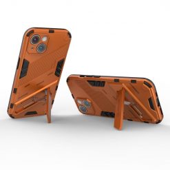 Lacné Kryty | Odolný Kryt Punk armor case oranžový – Apple iPhone 14 | Lacné Kryty