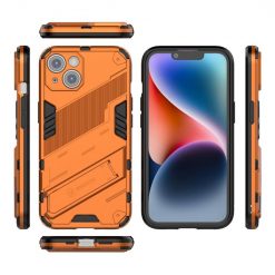 Lacné Kryty | Odolný Kryt Punk armor case oranžový – Apple iPhone 14 Plus | Lacné Kryty