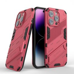 Lacné Kryty | Odolný Kryt Punk armor case ružový – Apple iPhone 14 Pro Max | Lacné Kryty