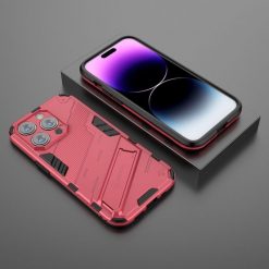 Lacné Kryty | Odolný Kryt Punk armor case ružový – Apple iPhone 14 Pro Max | Lacné Kryty