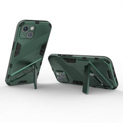 Lacné Kryty | Odolný Kryt Punk armor case zelený – Apple iPhone 14 | Lacné Kryty