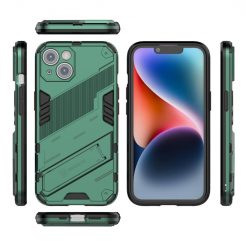 Lacné Kryty | Odolný Kryt Punk armor case zelený – Apple iPhone 14 Plus | Lacné Kryty
