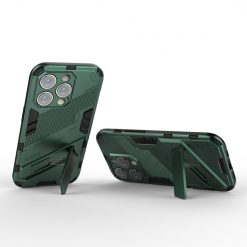 Lacné Kryty | Odolný Kryt Punk armor case zelený – Apple iPhone 14 Pro Max | Lacné Kryty
