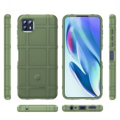 Lacné Kryty | Odolný kryt Rugged Shield zelený – Motorola Moto G50 5G | Lacné Kryty