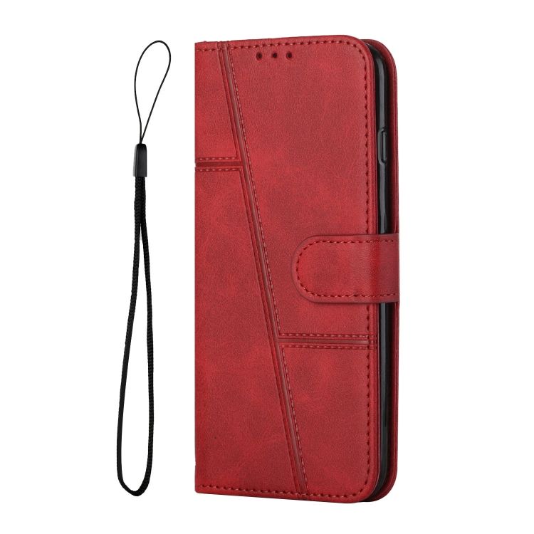 Peňaženkové puzdro Quilted case červené – Apple iPhone 14
