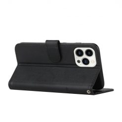 Lacné Kryty | Peňaženkové puzdro Quilted case čierne – Apple iPhone 14 Pro Max | Lacné Kryty