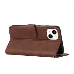 Peňaženkové puzdro Quilted case hnedé – Apple iPhone 14 | Lacné Kryty Lacné Kryty | Peňaženkové puzdro Quilted case hnedé – Apple iPhone 14 | Lacné Kryty