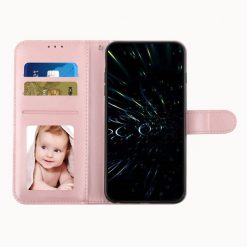 Lacné Kryty | Peňaženkové puzdro Quilted case ružové – Apple iPhone 14 Pro Max | Lacné Kryty