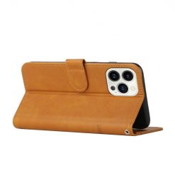 Lacné Kryty | Peňaženkové puzdro Quilted case žlté – Apple iPhone 14 Pro Max | Lacné Kryty