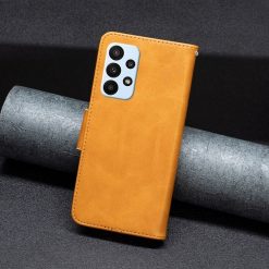 Peňaženkové puzdro Retro Lambskin žlté – Samsung Galaxy A23 5G | Lacné Kryty Lacné Kryty | Peňaženkové puzdro Retro Lambskin žlté – Samsung Galaxy A23 5G | Lacné Kryty