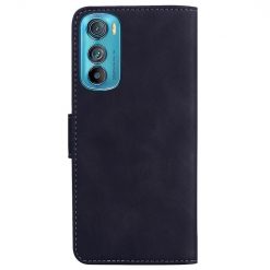 Lacné Kryty | Peňaženkové puzdro Solid čierne – Motorola Edge 30 | Lacné Kryty