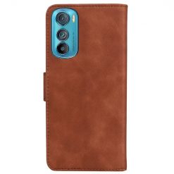 Peňaženkové puzdro Solid hnedé – Motorola Edge 30 | Lacné Kryty Lacné Kryty | Peňaženkové puzdro Solid hnedé – Motorola Edge 30 | Lacné Kryty