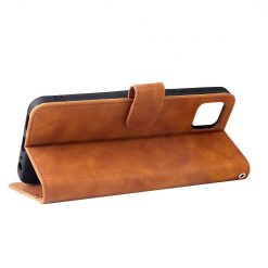 Peňaženkové puzdro Solid hnedé – Motorola Moto G50 5G | Lacné Kryty Lacné Kryty | Peňaženkové puzdro Solid hnedé – Motorola Moto G50 5G | Lacné Kryty