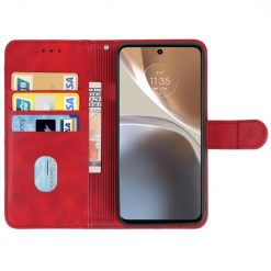Lacné Kryty | Peňaženkové puzdro Splendid case červené – Motorola Moto G32 | Lacné Kryty