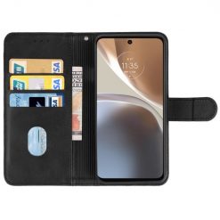 Lacné Kryty | Peňaženkové puzdro Splendid case čierne – Motorola Moto G32 | Lacné Kryty