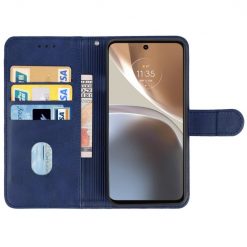 Peňaženkové puzdro Splendid case modré – Motorola Moto G32 | Lacné Kryty Lacné Kryty | Peňaženkové puzdro Splendid case modré – Motorola Moto G32 | Lacné Kryty