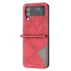 Lacné Kryty | Kryt Rhombus modrý – Samsung Galaxy Z Flip 4 | Lacné Kryty