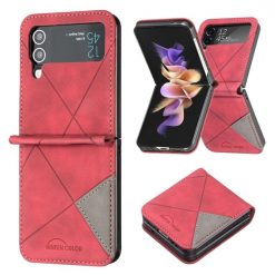 Lacné Kryty | Kryt Rhombus červený – Samsung Galaxy Z Flip 4 | Lacné Kryty