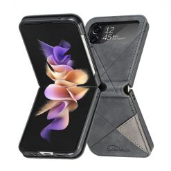 Lacné Kryty | Kryt Rhombus čierny – Samsung Galaxy Z Flip 4 | Lacné Kryty