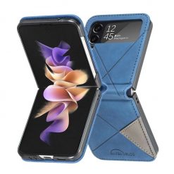 Lacné Kryty | Kryt Rhombus modrý – Samsung Galaxy Z Flip 4 | Lacné Kryty