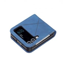 Lacné Kryty | Kryt Rhombus modrý – Samsung Galaxy Z Flip 4 | Lacné Kryty