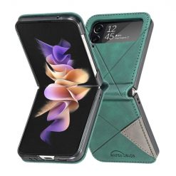 Kryt Rhombus zelený – Samsung Galaxy Z Flip 4 | Lacné Kryty Lacné Kryty | Kryt Rhombus zelený – Samsung Galaxy Z Flip 4 | Lacné Kryty