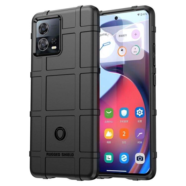 Odolný kryt Rugged Shield čierny – Motorola Edge 30 Fusion