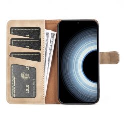 Peňaženkové puzdro Dual Wavy Case hnedé – Xiaomi 12T / 12T Pro | Lacné Kryty Lacné Kryty | Peňaženkové puzdro Dual Wavy Case hnedé – Xiaomi 12T / 12T Pro | Lacné Kryty