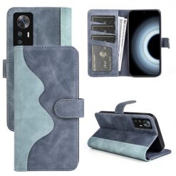 Peňaženkové puzdro Dual Wavy Case modré – Xiaomi 12T / 12T Pro | Lacné Kryty Lacné Kryty | Peňaženkové puzdro Dual Wavy Case modré – Xiaomi 12T / 12T Pro | Lacné Kryty