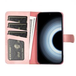 Peňaženkové puzdro Dual Wavy Case ružové – Xiaomi 12T / 12T Pro | Lacné Kryty Lacné Kryty | Peňaženkové puzdro Dual Wavy Case ružové – Xiaomi 12T / 12T Pro | Lacné Kryty