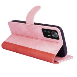 Peňaženkové puzdro Dual Wavy Case ružové – Xiaomi 12T / 12T Pro | Lacné Kryty Lacné Kryty | Peňaženkové puzdro Dual Wavy Case ružové – Xiaomi 12T / 12T Pro | Lacné Kryty