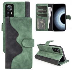 Peňaženkové puzdro Dual Wavy Case zelené – Xiaomi 12T / 12T Pro | Lacné Kryty Lacné Kryty | Peňaženkové puzdro Dual Wavy Case zelené – Xiaomi 12T / 12T Pro | Lacné Kryty