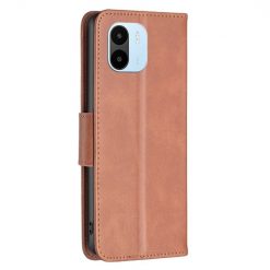 Peňaženkové puzdro Retro Lambskin hnedé – Xiaomi Redmi A1 / A2 | Lacné Kryty Lacné Kryty | Peňaženkové puzdro Retro Lambskin hnedé – Xiaomi Redmi A1 / A2 | Lacné Kryty