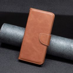Peňaženkové puzdro Retro Lambskin hnedé – Xiaomi Redmi A1 / A2 | Lacné Kryty Lacné Kryty | Peňaženkové puzdro Retro Lambskin hnedé – Xiaomi Redmi A1 / A2 | Lacné Kryty