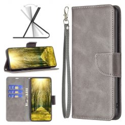 Peňaženkové puzdro Retro Lambskin sivé – Xiaomi Redmi A1 / A2 | Lacné Kryty Lacné Kryty | Peňaženkové puzdro Retro Lambskin sivé – Xiaomi Redmi A1 / A2 | Lacné Kryty