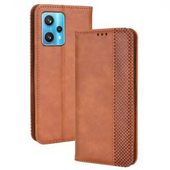 Peňaženkové puzdro Retro Leather hnedé – Realme 9 (4G) / 9 Pro+ | Lacné Kryty Lacné Kryty | Peňaženkové puzdro Retro Leather hnedé – Realme 9 (4G) / 9 Pro+ | Lacné Kryty