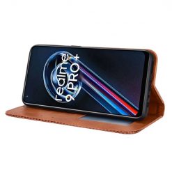 Peňaženkové puzdro Retro Leather hnedé – Realme 9 (4G) / 9 Pro+ | Lacné Kryty Lacné Kryty | Peňaženkové puzdro Retro Leather hnedé – Realme 9 (4G) / 9 Pro+ | Lacné Kryty