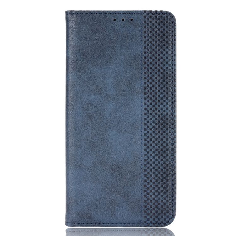 Peňaženkové puzdro Retro Leather modré – Realme 9  / 9 Pro+